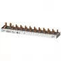 SIEMENS 5ST37840 kontaktinė šyna 16mm², 1x RCD 1P+N + 10x kompaktiniai įrenginiai, 12 TE