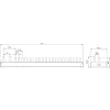 SIEMENS 5ST37840 kontaktinė šyna 16mm², 1x RCD 1P+N + 10x kompaktiniai įrenginiai, 12 TE