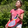 SCHILDKROT Giant Racket Set mėlynos/raudonos spalvos didžiulės raketės su tinkleliu 970150