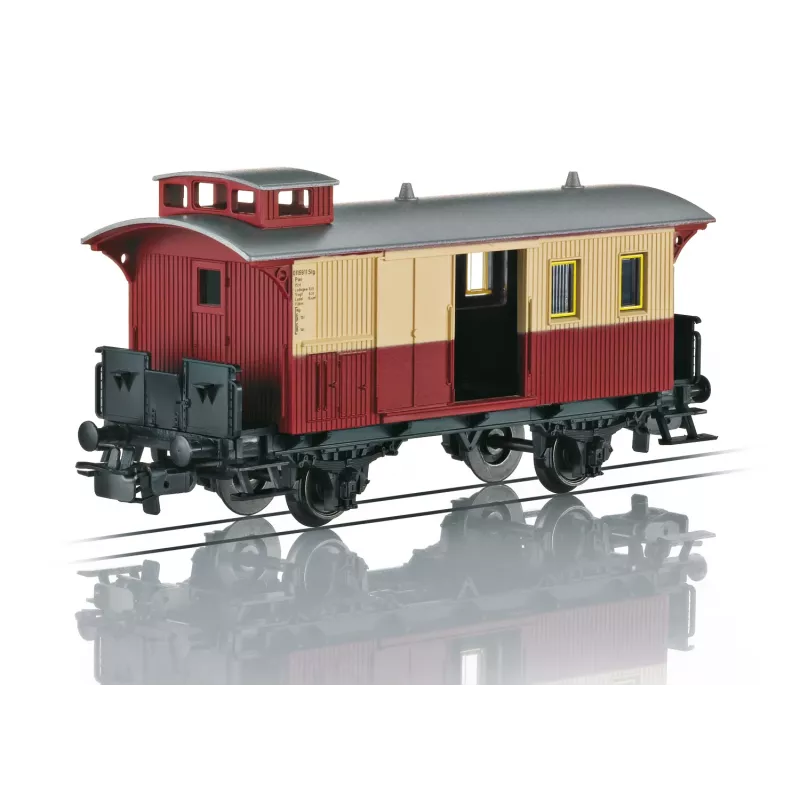 Märklin 4108 H0 2 klasės keleivinis vagonas su sijonais DB III–IV epocha