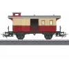 Märklin 4108 H0 2 klasės keleivinis vagonas su sijonais DB III–IV epocha