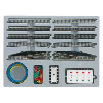 Märklin 08191 Z Gauge Extension Set E su elektriniais iešmais