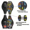 SCHILDKROT Waveboard Good Vibes Graffiti didelė plastikinė lenta su neslystančia struktūra 510801