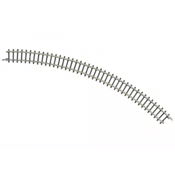 Märklin 8520 Z miniclub lenkti bėgiai 45° 195 mm - 10 vnt.