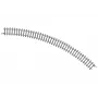 Märklin 8520 Z miniclub lenkti bėgiai 45° 195 mm - 10 vnt.