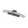 Märklin Z Gauge 8529 lenktas bėgis R1 195,9 mm spindulys 15° - 1 vnt.