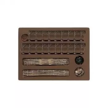 Märklin 08198 viršgalinis kontaktinis tinklas Z mastelio (1:220) maketams, 53 dalys