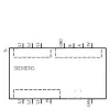 Siemens 7KT1260 skaitmeninis laikmatis, 1 kanalo, dienos/savaitės programa, DIN bėgelis, 230 V AC