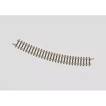 Märklin 8521 Z miniclub lenkti bėgiai 30° 195 mm - 10 vnt.
