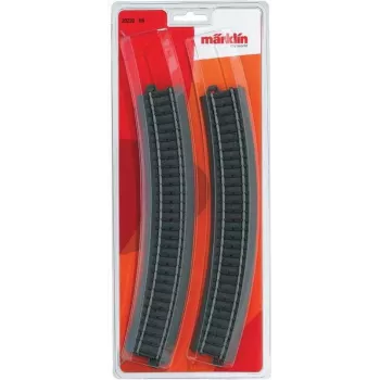 Märklin 20230 C-Track tiesus bėgis 230 mm, H0 skalė