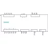 Siemens SENTRON PAC3220 galios monitoringo įrenginys, Modbus TCP, LCD, 96x96mm skydinis montavimas, 690/400V AC, 24-60V DC maitinimas, varžtiniai gnybtai 7KM32201BA011EA0