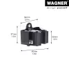 Wagner Design Yourself sieninis laikiklis WH 2095 juodas (15209502)