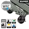 WAGNER design yourself augalų volelis GH0558 plastikinis, Ø 38,5 cm, tamsiai žalias, apvalus, 1 vnt. 20055801
