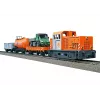 Märklin Start up 029296 H0 savivaldybės tarnybos starterio rinkinys su dyzeliniu manevriniu lokomotyvu ir 2 savivarčiais vagonais