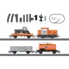 Märklin Start up 029296 H0 savivaldybės tarnybos starterio rinkinys su dyzeliniu manevriniu lokomotyvu ir 2 savivarčiais vagonais