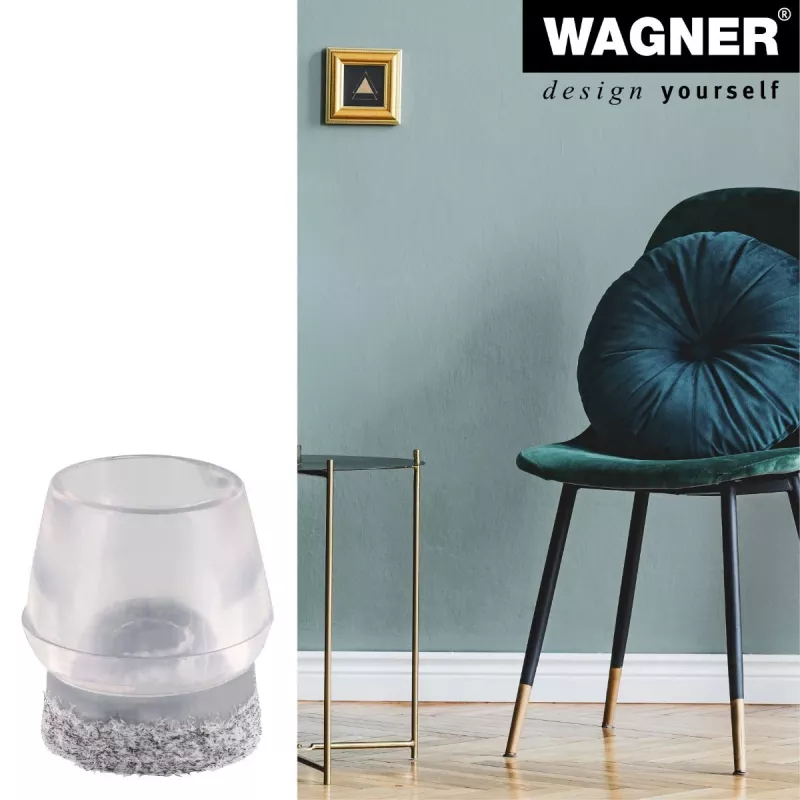 Wagner design yourself EH 0555 kėdės kojelių antgaliai plastikiniai Ø 14-17 mm, 4 vnt. (15055599)