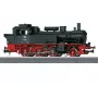 Märklin 36740 HO mastelio dyzelinis lokomotyvas DB Class 212 (V 100) juodas/raudonas su mfx+ skaitmeniniu garsu