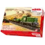 Märklin 29653 H0 Start Set Agriculture – skaitmeninis garvežys BR 81 su mfx+ garsu, Mobile Station 3, C-Track ovalas, vagonai su traktoriumi ir šieno rulonais