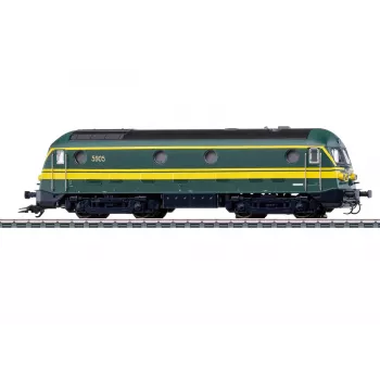 Märklin 37279 H0 SNCB 59 serijos dyzelinis lokomotyvas su mfx+ dekoderiu ir LED apšvietimu
