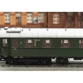 Märklin 42500 H0 keleivinis greitojo traukinio vagonas B4uewe, 2 klasė, DB