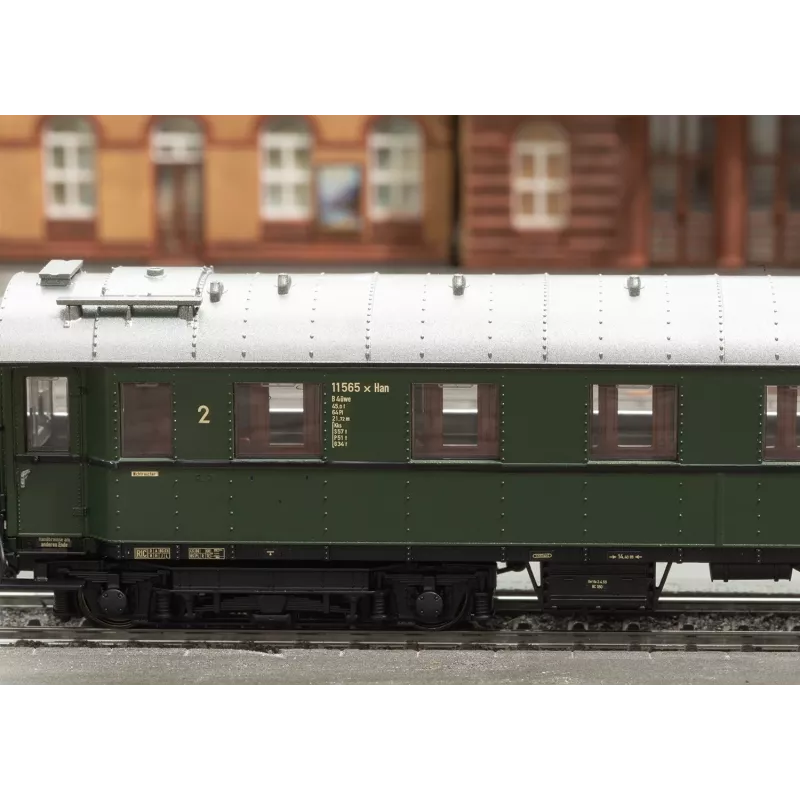 Märklin 42500 H0 keleivinis greitojo traukinio vagonas B4uewe, 2 klasė, DB