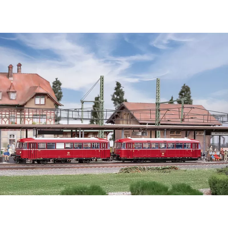 Märklin 038980 H0 bėginis autobusas BR 798 + BR 998 DB IV epocha mfx+ Digital Sound