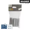 Wagner design yourself EH 0690 užsimaunamos baldų kojelių apsaugėlės, plastikinės, 12 mm apvalioms kojoms, 4 vnt., baltos 15069099