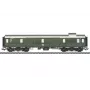 Märklin 42540 H0 greitųjų traukinių bagažo vagonas Pw4üe su DB