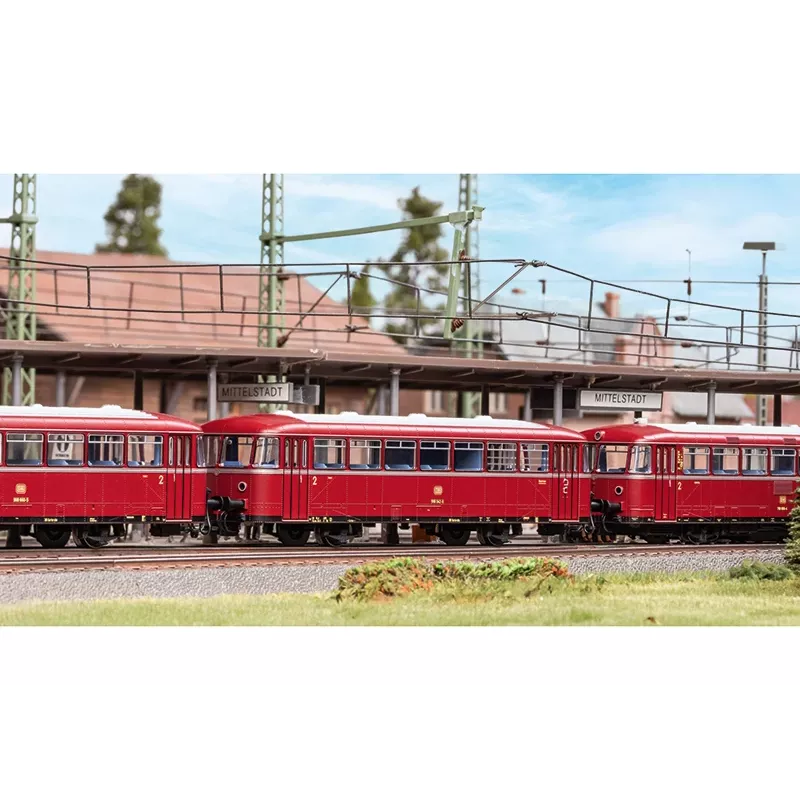 Märklin 041981 H0 DB 998.0 klasės bėginio autobuso priekaba su aptarnavimo skyriumi