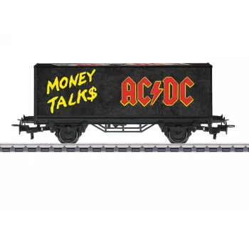 Märklin 044832 uždengtas krovininis vagonas AC H0 V epocha Märklin Magazin specialus leidimas