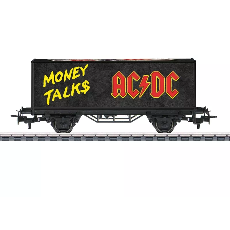 Märklin 044832 uždengtas krovininis vagonas AC H0 V epocha Märklin Magazin specialus leidimas