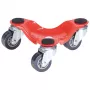 Wagner design yourself Transport Roller MM 1193 raudonas 160 x 160 x 60 mm, 60 kg keliamoji galia, 4 pasukamosios ratukai (20119301)