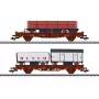 Märklin 45042 H0 2 vagonų rinkinys “Cirko Busch” krovininiai vagonai, DR