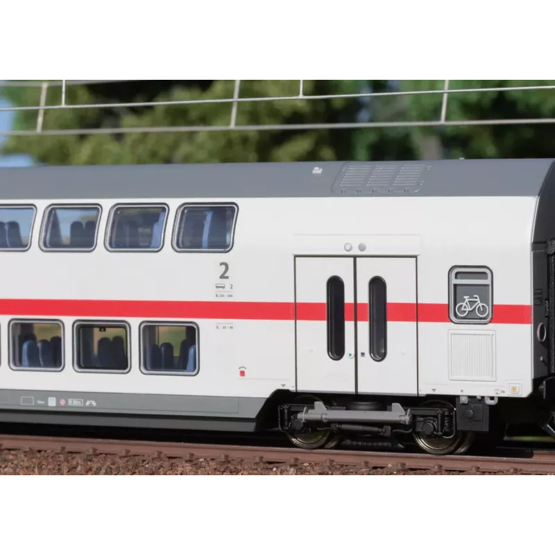 Märklin IC2 dviejų aukštų tarpinis vagonas DBpza 682.2 – 2 klasė (43490)