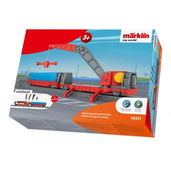 Märklin World 44347 H0 papildymo rinkinys su kranu vagonu