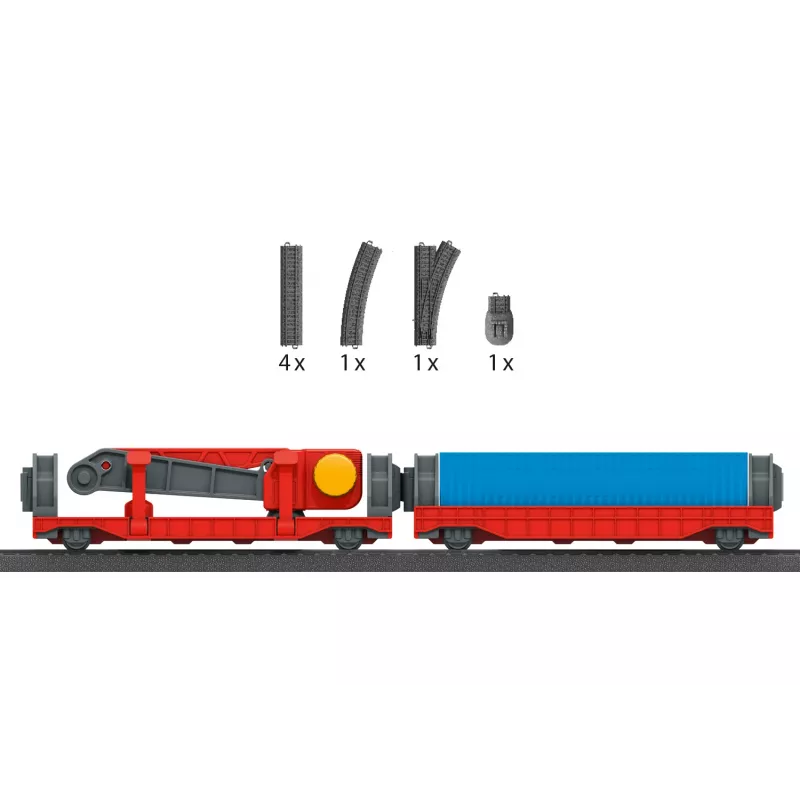 „Märklin World“ 44347 – H0 pakrovimo papildymo rinkinys su krano vagonu