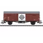 Märklin 46152 H0 uždengtas krovininis vagonas Gbkl VEB of DR, MHI