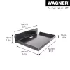 Wagner design yourself sieninis laikiklis WH 2088 juodas (15208801)
