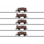Märklin 046047 H0 dengtas krovininis vagonas AC, DB III epocha, Stauder Pils reklaminė apdaila