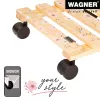 WAGNER design yourself augalų vežimėlis GH0646 kvadratinis medžio motyvas 29 x 8 cm 20064601