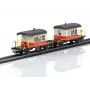 Märklin 46850 H0 SBB Sputnik 2 vagonų rinkinys su stumdomomis sienomis