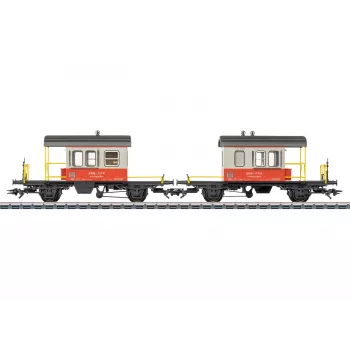 Märklin 46850 H0 SBB Sputnik 2 vagonų rinkinys su stumdomomis sienomis