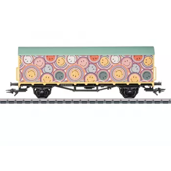 Märklin 048884 DRG G 10 dengtas krovininis vagonas H0 AC II epocha rudas