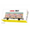 Märklin 048884 DRG G 10 dengtas krovininis vagonas H0 AC II epocha rudas