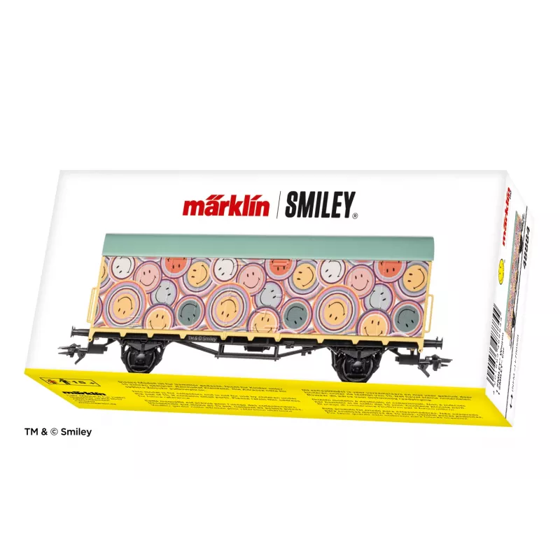 Märklin 048884 DRG G 10 dengtas krovininis vagonas H0 AC II epocha rudas