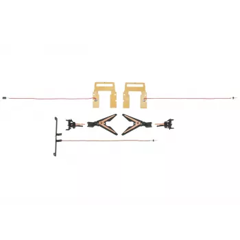 Märklin 072024 H0 srovę perduodanti glaudžiamoji sankaba, 1 vnt.
