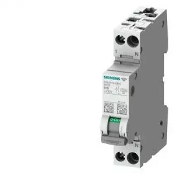 Siemens 5SL60166MC 2 polių 16 A C charakteristikos automatinis jungiklis, 6 kA
