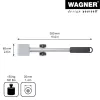 Baldų keltuvas Wagner design yourself MM 4121, sidabrinis, 38 cm (20412101)