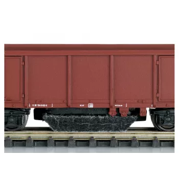 Märklin 86501 Z geležinkelio bėgių valymo vagonas - juodas/raudonas