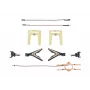 Märklin 72022 srovę laidūs glaudžiojo sukabinimo movos, 2 vnt., H0